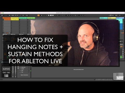 How to fix hanging notes and master sustain in Ableton Live - Max for Live Devices