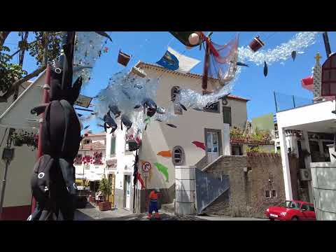 Madeira Portugal, Camara de Lobos, Walking tour | 4K Ultra HD