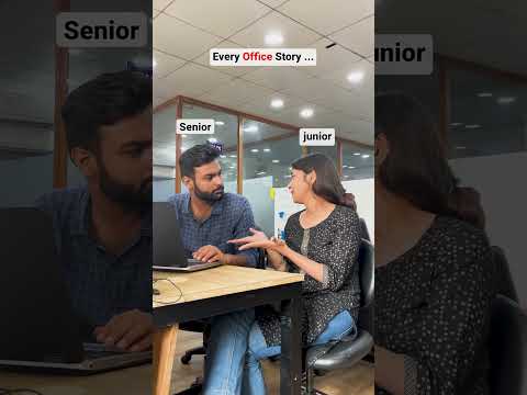 The Perfect Junior  Senior Duo Every Office has | Digital Dhanu