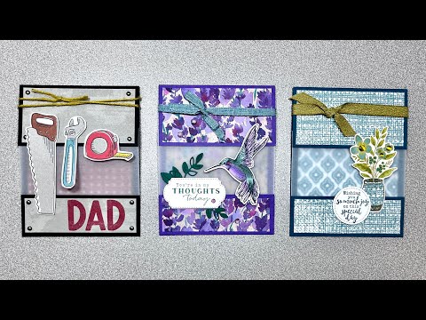 Floating Card Hidden Message Fun Fold - Mystery Stamping Revealed 1-24-24