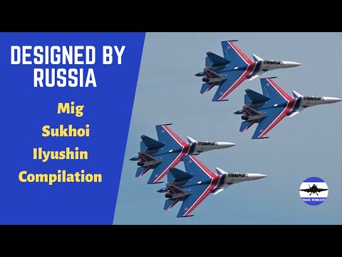 Sukhois Migs and Ilyushins - Military Jet compilation Ep10