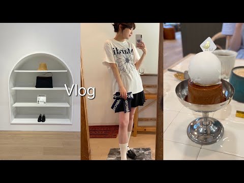 vlog, COS買い物,最近の服を紹介🍒👜