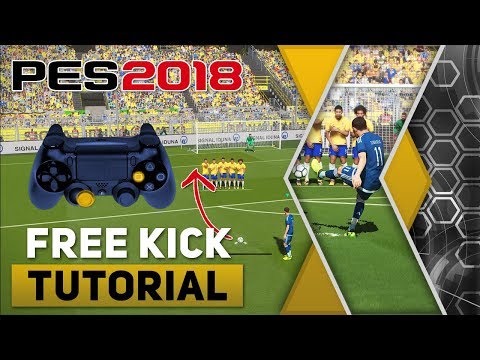 PES 2018 Free Kick Tutorial [PS4, PS3]