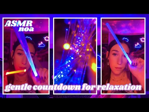 extra long gentle countdown for relaxation: ASMR whispers😴