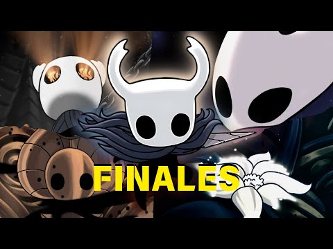 ¡Cómo Desbloquear TODOS los FINALES de Hollow Knight!👻