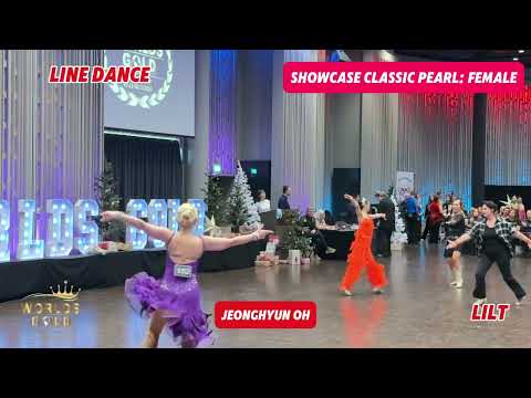 WORLDS GOLD 2024 | Line Dance Showcase Classic | Pearl: Female | Lilt #gold_linedance #오정현 #윤정혜