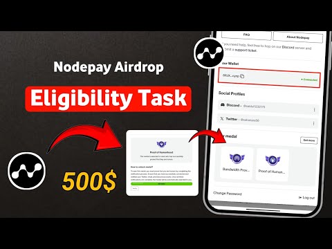 Nodepay Airdrop Eligibility Task | Nodepay Airdrop Criteria | Nodepay Proof of Humanity Madel Achiev