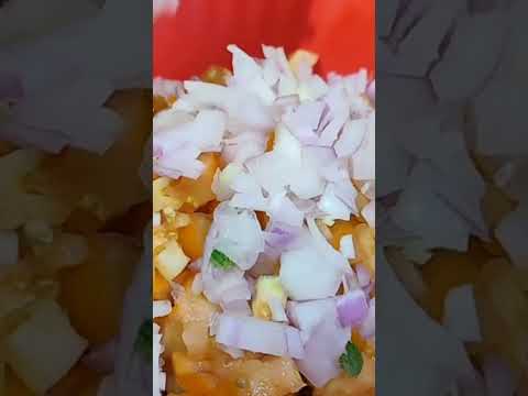 kurkure ki mast bhelpuri recipe👌😋#short#viral #tasty#tranding#reels #viralvideo #shortvideo#bhelpuri