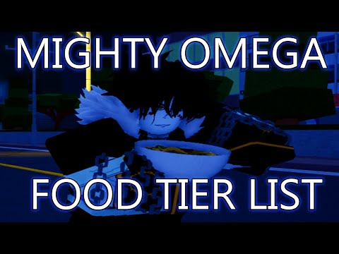 Mighty Omega Food Tier List