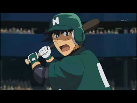 【棒球大聯盟S06 吾郎 開轟 吉普森! 滿貫砲  】『MAJOR goro shigeno home run joe gibson』