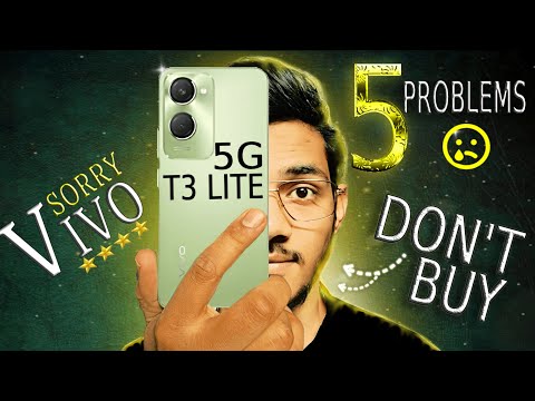 5 Problems in Vivo T3 Lite 5G 🔥3 More better phones in this budget | Don't buy - My Review