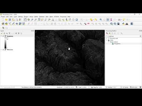 QGIS Tutorial - Roughness Calculation