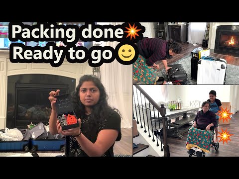 கிளம்பிட்டோம்~ Finally an international trip with AMMA ~ Packing & travel tips~ Family Traveler VLOG