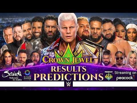 WWE Crown Jewel 2024 - Results Predictions