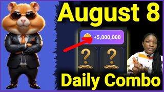 8 August Hamster Kombat Daily Combo Code  Today