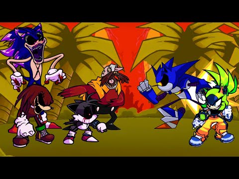 FNF Triple Trouble But Mecha Sonic And Surge Duet