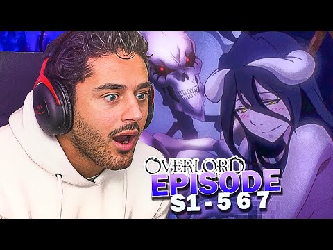 ALBEDO ?????? 😭💀 OVERLORD SAISON 1 EPISODE 5 6 7 REACTION FR !