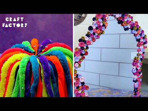 Crafty Creations: DIY Funky Homeware from Scratch | Wacky Mirrors & Wild Hats | Craft Factory