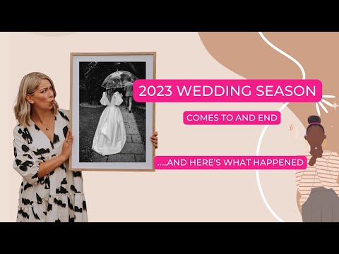 And the 2023 wedding season comes to an end!