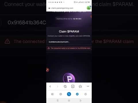 PARAM AIRDROP CLAIM