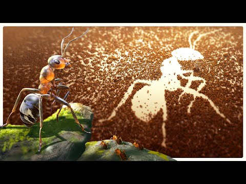 Leading a Massive Ant Colony through a Battlefield of Different Insects - Empire of the Ants