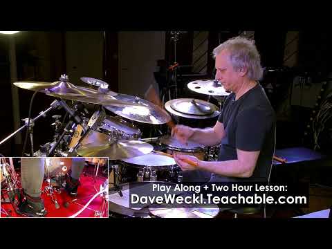 Dave Weckl: BB's Blues Lesson Promo  2 - Linear Drumming