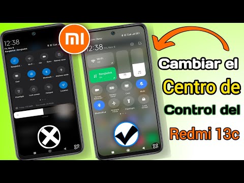 Centro de control HyperOS para Redmi 13C Habilitar ahora | Cambiar el Centro de Control en Redmi 13C