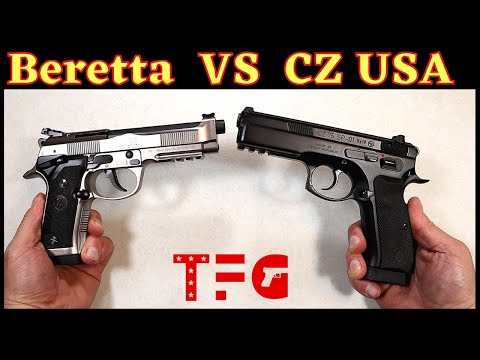 Beretta VS CZ USA "Handgun Showdown" - TheFirearmGuy