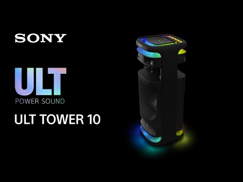 Sony Party Speaker ULT TOWER 10 Official Product Video (with Audio Description) | Official Video