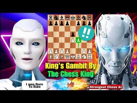 CHESS KING Stockfish 17 PLAYED King's Gambit (4K Elo) Against The Strongest AI | Chess Opening | AI