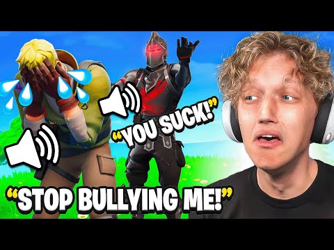 I Got BULLIED For My BRONZE Rank In Fortnite... (worst rank)