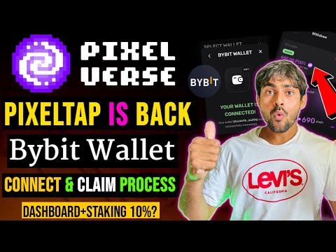 Pixel Tap Bybit Wallet & Claiming Full Process || Pixelverse Airdrop Claim Dashboard || Pixelverse