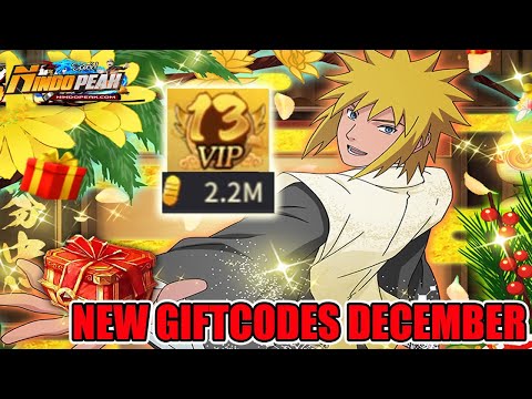 NindoPeak Ultimate HVN & 2 New Giftcodes December - Naruto Idle RPG Android iOS