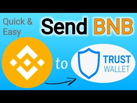 How To Send BNB From Binance To Trust Wallet | Binance Exchange | Trust Wallet