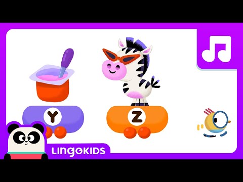 ABC Train Song 🚂🅰️🅱️ A is for Apple B is for Ball | Lingokids ABC song