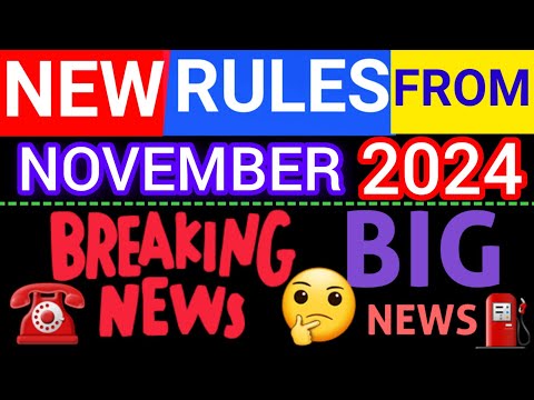 1 NOVEMBER NEW RULES | RULES  CHANGE | LPG | RAILWAY RESERVATION  |