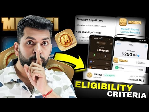 Memefi Coin Eligibility Criteria || Memefi Airdrop New Update || Memefi Ton Transaction Premium