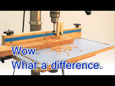 Drill press Table - Woodworking