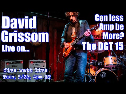 David Grissom Live: How much Amp is Enough?