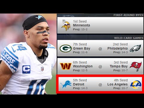 Amon-Ra St. Brown: NFL Needs to Change Playoff Seeding (Already Scared of Being 5-Seed)