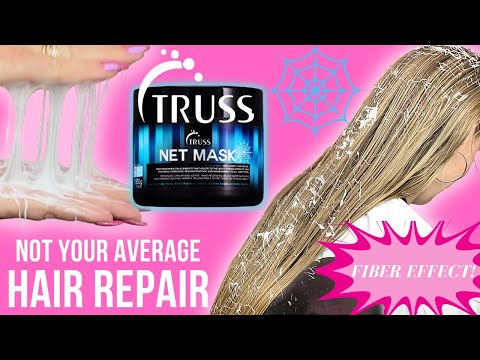 Fast Hair Repair Using The TRUSS NET MASK! Step by Step Tutorial To Hydrate & Reconstruct Your Hair!