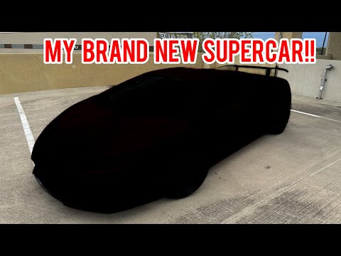 I BOUGHT A NEW SUPERCAR!!!