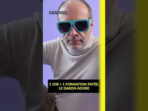 1 job + 1 formation payée = le daron adore