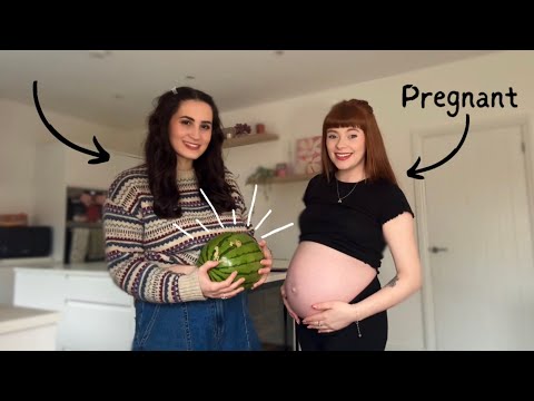 MY WIFE IS ALSO PREGNANT FOR A DAY | Watermelon Challenge🤰🏻🍉