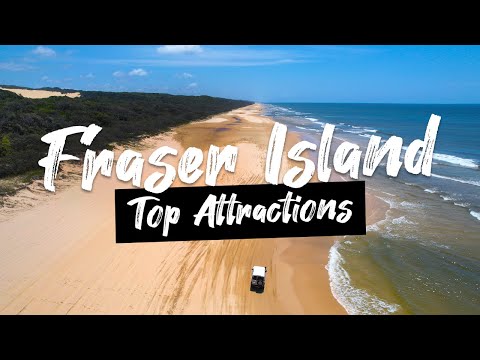 Fraser Island Top Attractions - Lake McKenzie, S.S. Maheno Shipwreck, Eli Creek