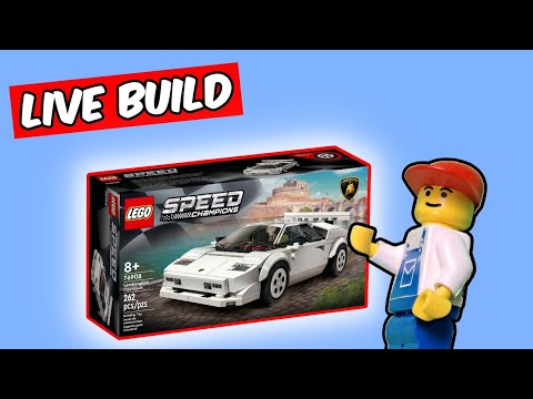 🔴  Lego City Lamborghini build!