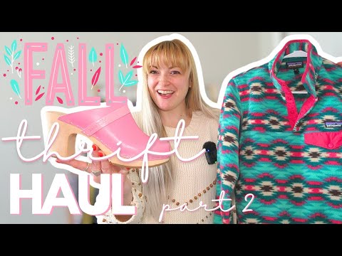 IT'S (almost) FALL THRIFT HAUL pt.2 | Cozy Fall Items I'm Listing Right Now | FULL TIME RESELLER