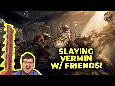 Vermintide w/ V-tuber Pals! Ginjivitis, Halbernacht, Gatorguts, and Sotek take on Verminous Legions!