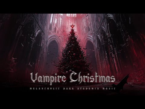 Vampire Christmas - Melancholic Piano & Cello for a Night of Eternal Solitude | Dark Academia Music