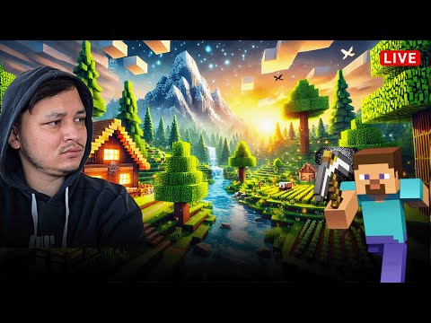 My First Minecraft Stream 🎮!🌍🔴